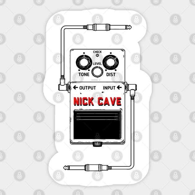 Nick Cave Sticker by Ninja sagox